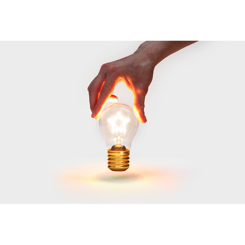 Suck UK Star Lamp - Star Shaped Light Bulb -