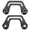 Pair A Pillar Windshield Light Mounting Bracket Replacement for Jeep