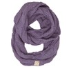 Funky Junque Kids Infinity Scarf - Violet (SOLID)