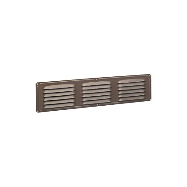 Air Vent 4 in. H x 16 in. L Brown