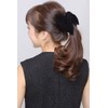 VingTAINE H-518 Velvet Ribbon Barrette, Hair Accessory, Wedding Party After-party,