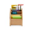 Kozy Kitchen Bamboo Mini Desk Organizer, 3-Tier Office & Vanity