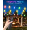 litogo 120FT Color Changing Outdoor String Lights with Remote -