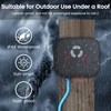 Sump Pump Alarm, Float Switch Water Level Detector, 90dB Siren,