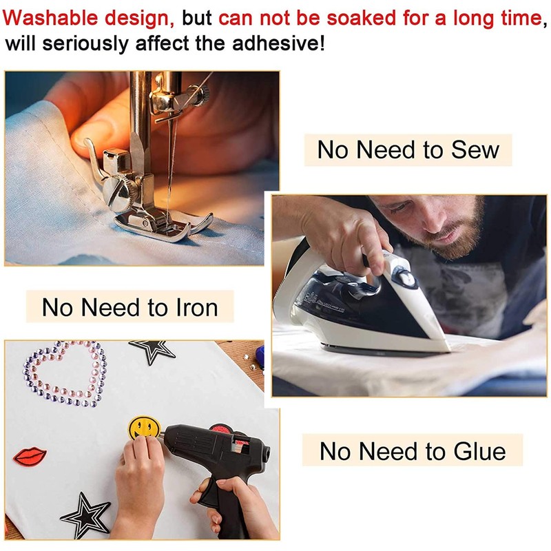 Hemming Tape, Ironing Necessary, No Sewing Machine, Water Resistant, Super