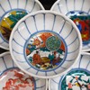 Kutani Ware Small Bowl, Stylish Tableware, Set of 5, Vintage