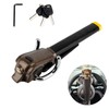 OPL5 Car Steering Lock, Heavy Duty Universal Anti-Theft Locking Devices,