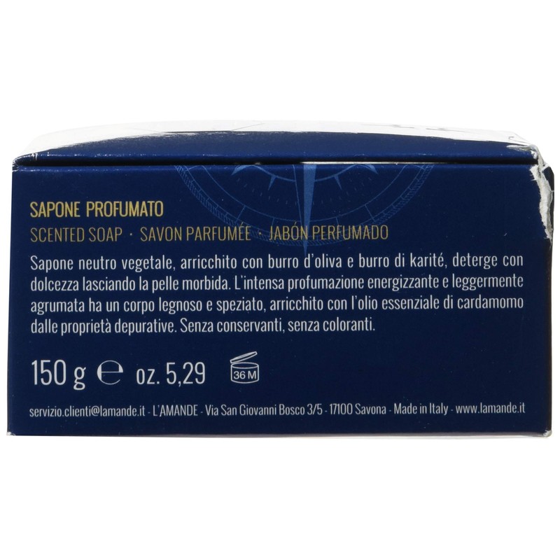 L'Amande Pour Homme Scented Soap in Gift Box - 150ml