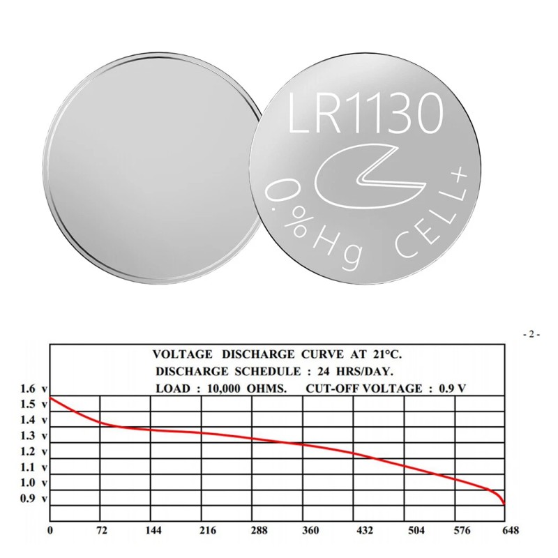 PKCELL Lot LR1130 AG10 389 Alkaline Battery 1.5V Button Cell