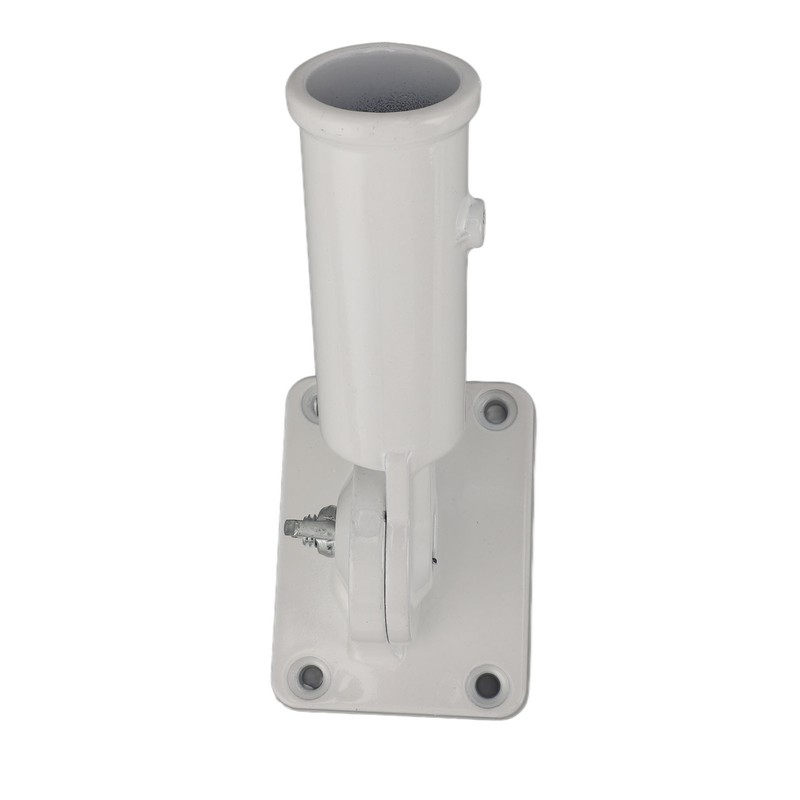 2Pcs Adjustable Flag Pole Holder Aluminium Alloy Metal Wall Mount