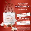 Odorless Aged Garlic Extract 600mg Softgels with CoQ10