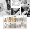 Akozon Watch Stem Extender + Crowns Accessory Repairing Replacement Tool