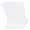 White Softball Soccer Socks White Football Baseball Toddler Knee High