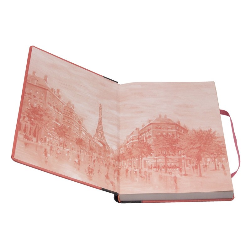 Punch Studio Book Style Journals with Elastic Band Closure (Romantic