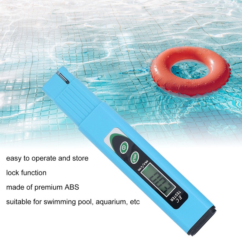 Pen Type EC Meter ABS LCD Househeld Conductivity Pen ATC