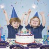 96Pcs Navy Blue and Rose Gold Birthday Party Supplies Navy