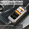 MOTOPOWER MP00205A 12V 800mA Automatic Battery Charger, Maintainer, Trickle and