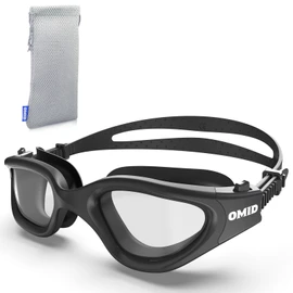 Swim Goggles, OMID Comfortable Polarized Anti-Fog Swimming Goggles for Adult