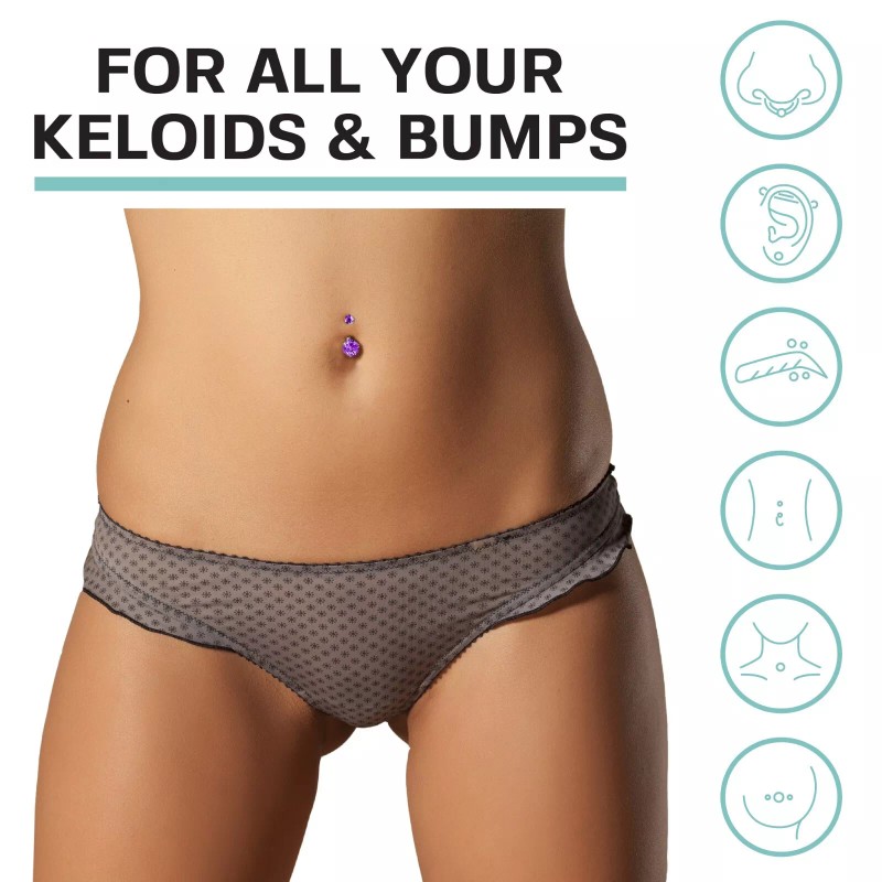 Base Labs Piercing Bump Treatment Saline Drops | Keloid Removal