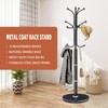 LOZABEE Metal Coat Rack Stand, Modern Freestanding Coat Rack with