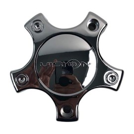 Vision Wheels C375-5C65 5 Lug Chrome Center Cap