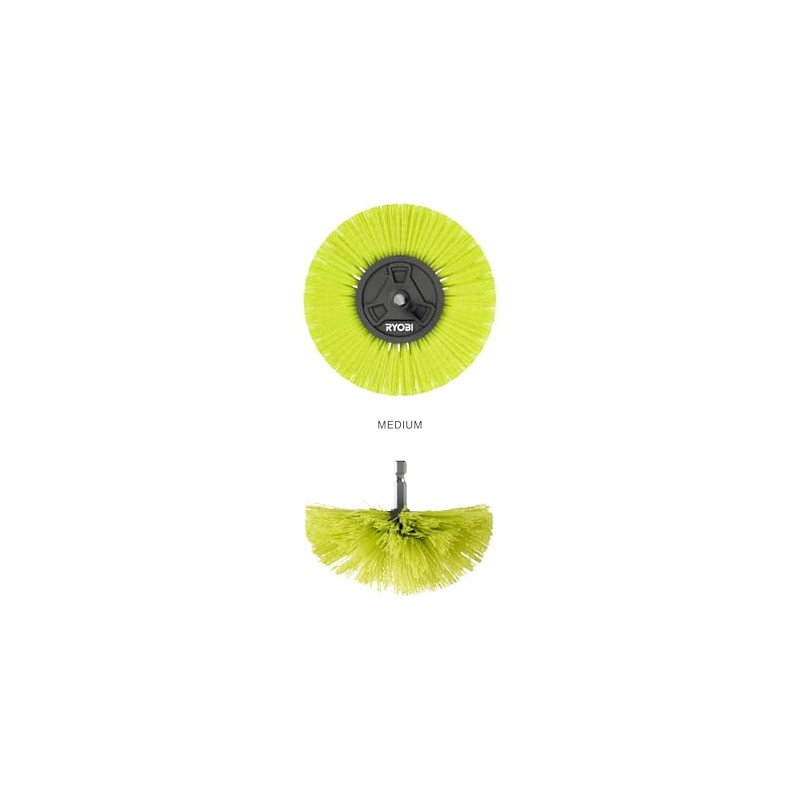 RYOBI Spazzola Morbida multisuperficie 4V RSCR4-110 mm - RACLRM110