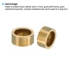 PATIKIL M6 Brass Spacers, 5 Pcs Metal Spacer Brass 6mm