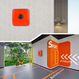 Wall-Mounted Punch Pad, PU Leather Punch Pad Boxing Training Punch Pad Wall Punching Pad Wall Mounted Boxing Mat for Boxing Muaythai Free Combat Training Boxing