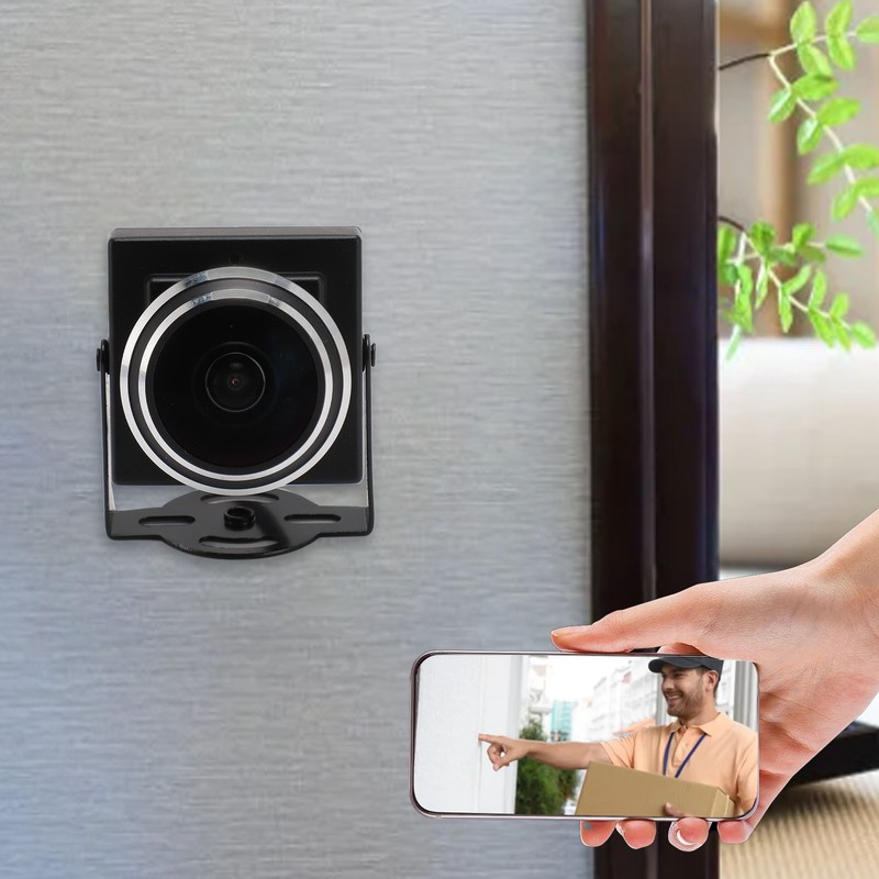 Door Eye Hole Camera HD 1080P 2MP Wide Angle Plug
