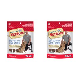 P & V GROUP USA P&V Dog Treats – Pack of 2 (10 oz Each) – Soft & Moist Chicken Dog Treats
