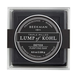 Beekman 1802 - Lump of Kohl Bar Soap - Moisturizing Triple Milled Soap with Goat Milk - Naturally Rich in Lactic Acid & Vi.