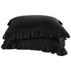 PiccoCasa Pillow Cover, Envelope Type, 100% Cotton, Stylish, Suitable for