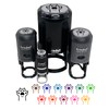 Outstretched Cat Paw Beans Self-Inking Rubber Stamp Ink Stamper for