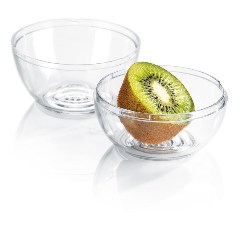 Tescoma Pack of 3 Clear Food Containers, 14.5 x 10.7