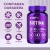 Biotina y Colágeno Hidrolizado, Cápsulas para Cabello, Piel y Uñas,