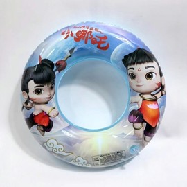 Internet Celebrity Adult Thick Inflatable Swimming Ring & Life Buoy Handle Thickened C+70 [Suitable for ages 5-9] 3ea