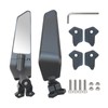 AFNCX Motorcycle Adjustable Aluminum Rearview Mirror Wind Wing Mirror Compatible