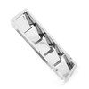 Marine Vent Grille Square Stainless Steel 5 Slot Grid Cover