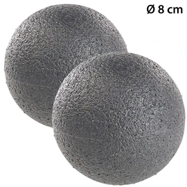 newgen medicals Massage Ball Hand: Pack of 2 Massage Ball and Fascia Trainer for Back & Co., Diameter 8 cm (Fascia Ball, Fascia Balls)