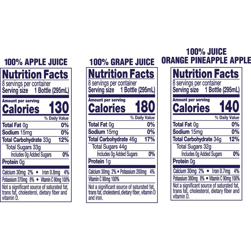 Welch's 100% Juice Variety Pack 10 fl. oz., 24 pk.