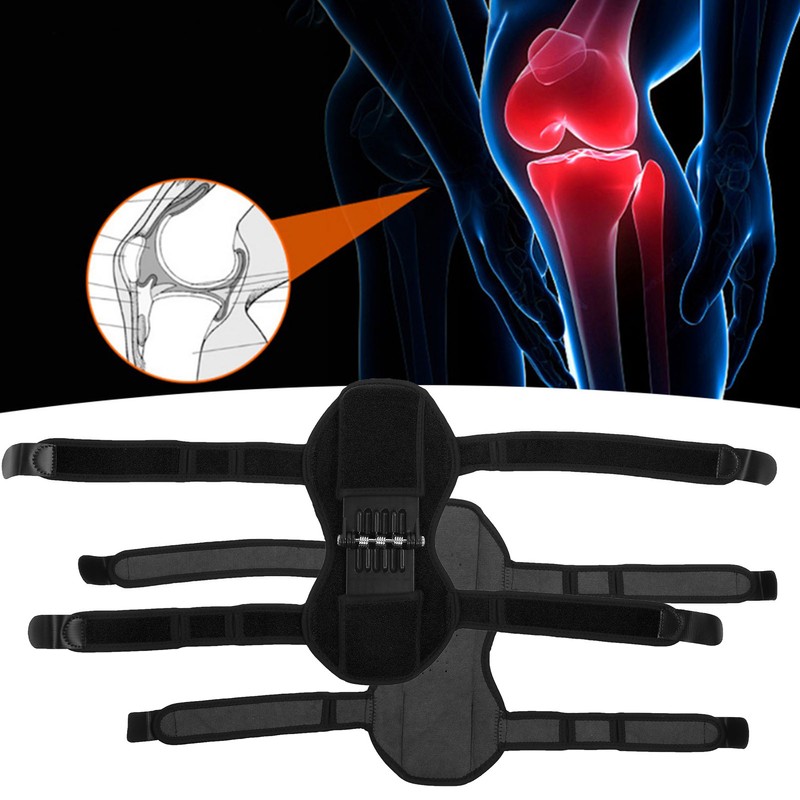 Knee Protection Booster Joint Support Pads Recovery Brace Spring Force