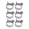 20PCS Hose Clamp Mini Stainless Steel Screw Hose Clip for
