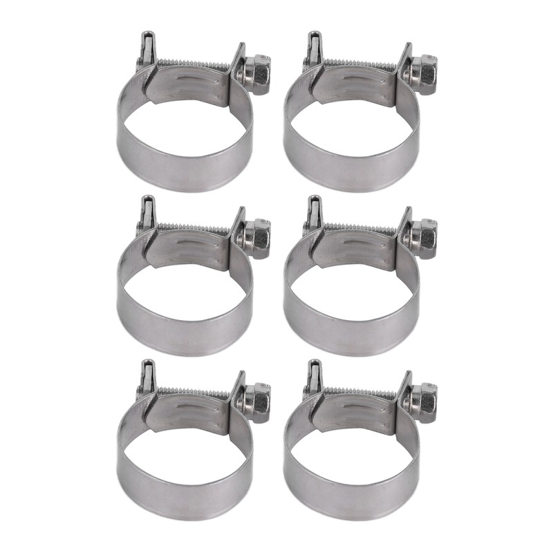 20PCS Hose Clamp Mini Stainless Steel Screw Hose Clip for