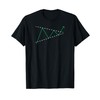 Bullish Symmetrisches Dreieck Ausbruch Aktien-Chart T-Shirt