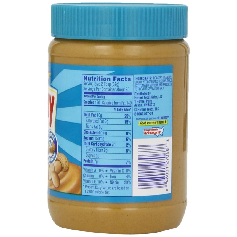 SKIPPY Creamy Peanut Butter, 28 oz