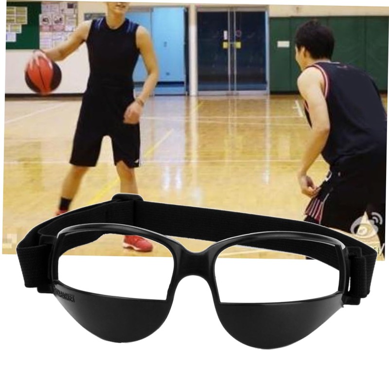 Kisangel 2pcs Anti-Low Head Training Glasses for Basketball Soft Plastic