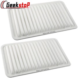 Geekstop CAF5432 2pcs Cabin Air Filter Compatible with Toyota Camry 2002-2011, Compatible with Toyota Sienna 2004-2010, Compatible with Toyota Solara 2004-2008, Compatible with Toyota Highlander 01-13