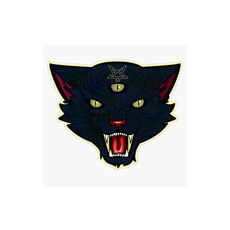 Tarot Hellcat Waterproof Vinyl Window Bumper Sticker Decal 5"