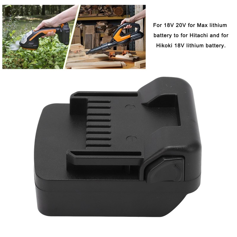 Battery Adapter Converter ABS Dock Power Connector Conversion Kit 18V