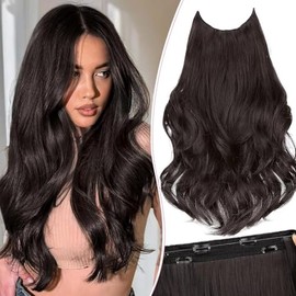 Extensiones de Cabello Natural Ondulado, Extensión de Liga